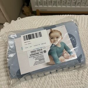 Carter's Blue Whale Crib Sheet